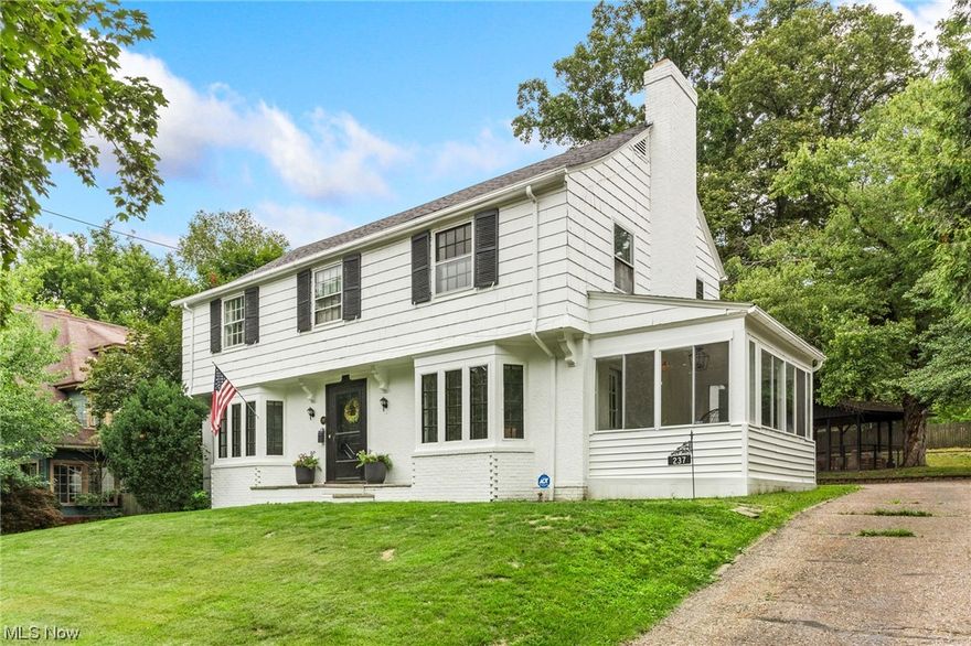 Welcome to this updated 5 bed, 4 bath, colonial style home. Step into the living room that includes a cozy fireplace as well as large bay windows. Just off of the living room is the renovated 3-season room. Across the main hall is the formal dining room which has ample space for entertaining. Continuing into the home is the fully updated eat-in kitchen that is equipped with stainless steel appliances & new full pantry. The 2nd floor is home to the master suite as well as the other 4 bedrooms. The large master suite has beautiful wood floors & an en-suite bath that has been fully renovated, featuring ceramic flooring, & a luxurious walk-in shower. All of the other bedrooms are spacious with hardwood flooring. The 2nd floor also conveniently includes a fully renovated Jack & Jill bathroom & another half bath. Some notable exterior features include a newer roof, full garage renovation, screened in patio, landscape renovations including lights, retaining walls, a garden, and so much more.