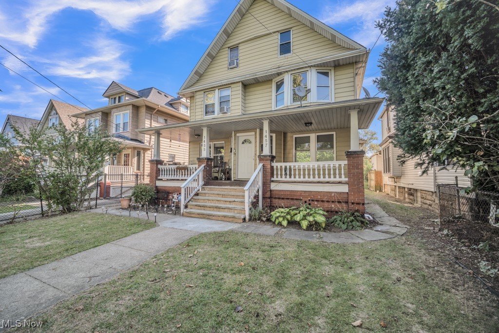 Step into this beautiful side-by-side duplex, a renovated 8-bedroom, 2-bath home, and discover a welcoming living room full of character, complete with charming wood details. The fresh updates throughout the home, including new windows and a modern open-concept kitchen, make it move-in ready for an owner-occupant looking for both comfort and income potential.
The third floor adds valuable extra living space, perfect for a home office, playroom, or additional bedroom. Outside, the spacious backyard offers extra parking for convenience. Just a short walk to Edgewater Park and the vibrant Birdtown neighborhood, you'll have easy access to parks, restaurants, and local bars. Whether you're looking for a cozy home or a smart investment, this property has it all.