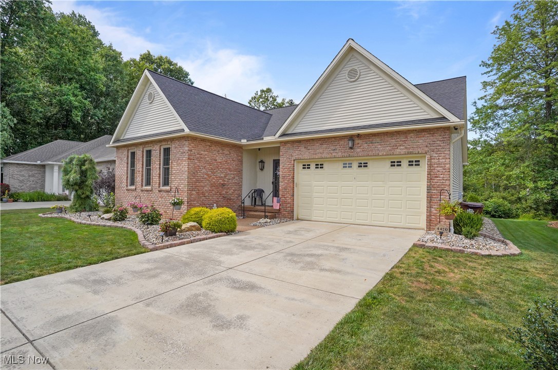 Welcome to this beautifully updated three-bedroom, two-bath ranch-style home, where comfort meets modern elegance. The heart of the home is a stunning, fully renovated kitchen featuring a large center island, brand-new stainless steel appliances, and an adjacent formal dining room—perfect for entertaining.
The expansive great room offers an inviting atmosphere with its classic brick fireplace and open layout. Retreat to the impressive primary suite, complete with a luxurious, updated en-suite bathroom that includes a walk-in shower with a full bench seat. Two additional bedrooms offer flexible space for family, guests, or a home office.
Enjoy year-round views of nature from the bright and airy sunroom, or step outside to the side deck overlooking a wooded paradise—ideal for peaceful mornings or evening relaxation.
The home includes a spacious, unfinished basement with its own heater, ready for your custom finishing touches. Additional highlights include a two-car attached garage with Pebble Stone flooring, a whole-house generator, water softener, tankless water heater plus a 50-gallon tank, and newer windows throughout. Leaf guards provide added convenience and protection.
The entire interior was freshly painted just two years ago—this home is move-in ready and truly one of a kind.