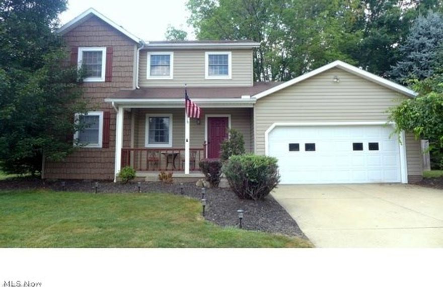 Location, Location, Location....3 bedroom 2.5 bath 2 story in the heart of Jackson Township.  The 2nd Floor master bedroom has its own full bath and the other 2 bedrooms share the 2nd full bath with skylight.  The sunken living room has a 2 way fireplace into the formal Dining room.  Living room has a rustic pine accented wall which ties into the fireplace.  Enjoy the private fenced in yard and with a fire pit for those family gathers while grilling on your deck.  Back yard is a great area for entertaining family and friends.  Includes a shed inside the fenced in area for tools or storage.  This home is located in a great neighborhood and close to everything highway, airport, shopping, parks and in a great school system.