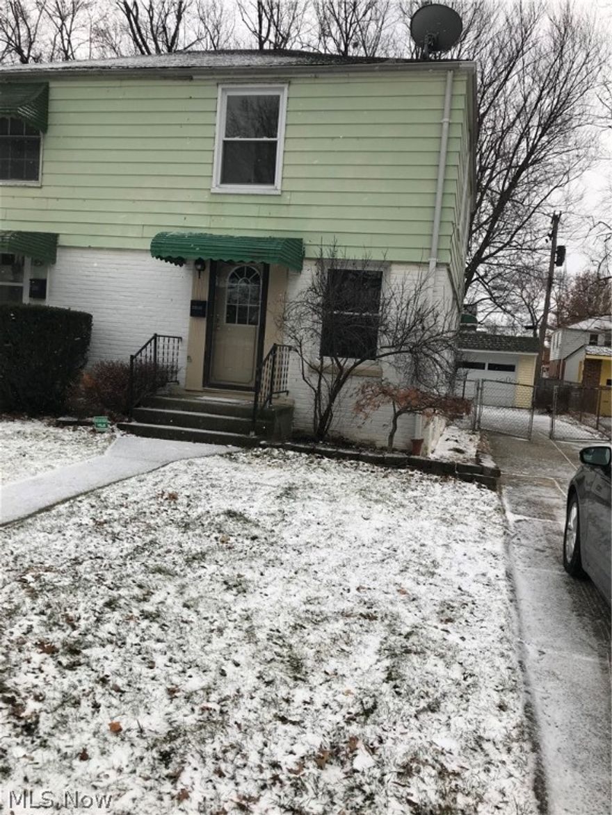 Beautifully renovated half duplex. This home has 2 bedrooms, one bathroom with a finished basement and lavatory located in the basement. Central air, enclosed porch and fenced back yard. This home is priced to sell. Schedule your showing today. Immediate possession available. Owner is a licensed real estate agent.