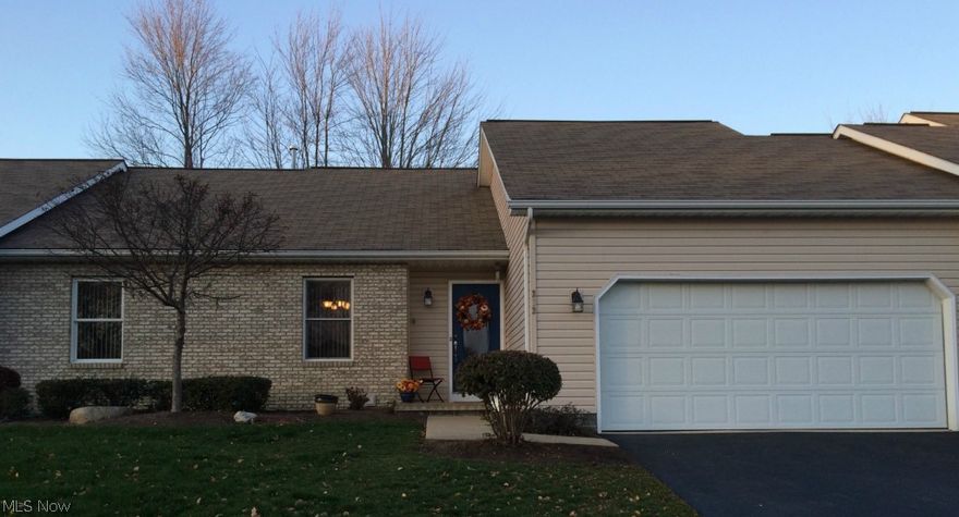 Enjoy your view overlooking the 16th fairway in this beautifully maintained ranch condo.  This condo features a huge great room with new laminate flooring, spacious kitchen with dinette, separate dining room and first-floor laundry.  The large master bedroom features a walk-in closet and master bath.  The partially finished basement includes a cozy family room and separate room that could be used as a 3rd bedroom.  The basement also has ample storage for every seasons' decorations and hobbies.  Call now for your private showing.