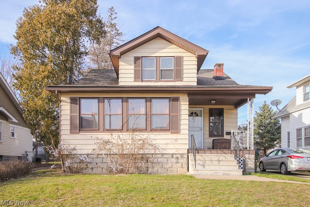 This tenant occupied cape cod is a great opportunity to build out your portfolio! Currently rented for $995 a month, the tenant has a lease through 05/31/2020. Professionally property managers in place and willing to stay on as well. There are many updates throughout, including newer flooring, newly waterproofed basement, patched & painted interior walls and more! The home has living room, front enclosed porch for additional living area, kitchen, 2 bedrooms and full bath on the main floor and finished dormer for 3rd bedroom. There is a covered front porch, full basement and detached 1 car garage. Create more value in your portfolio by adding this great turnkey property!