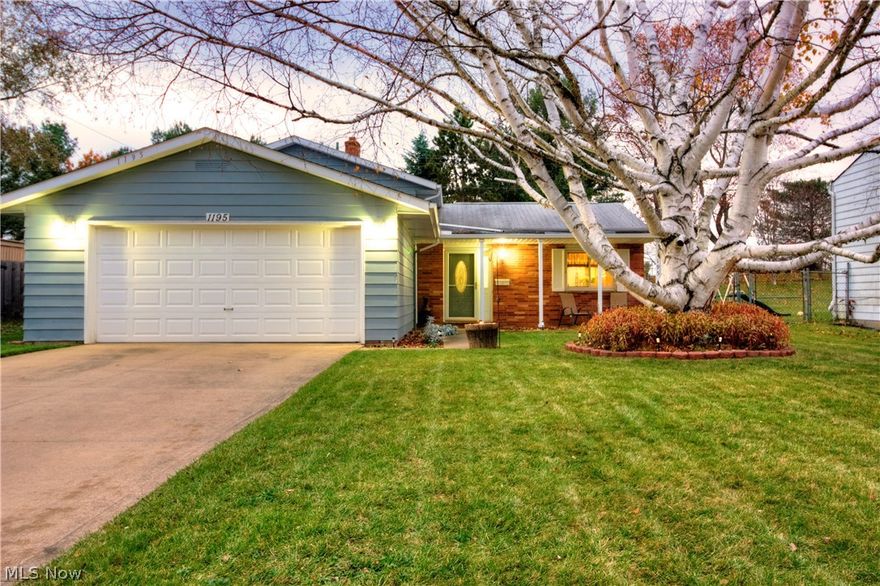 You do not want to miss this Stunning, 3 level Kent Home. This home is move in ready, nicely updated and  located on a dead end street. Garth Drive backs up to Al Lease Park providing a wooded, private park setting for your new back yard. The back yard also has a nice patio as well as the benefit of being fully fences. All of the appliances stay including the washer and dryer. The seller is even offering a 1 year home warranty with an acceptable offer. Additional amenities to Enjoy include an attached 2 car garage, covered front entrance and a finished family room in the lower level. Garth Drive is located between state route 59 and Fairchild/ Graham road. This allows quick access to downtown kent, downtown stow, downtown streetsboro, downtown munroe falls, route 43, route 261, North river road , middlebury road and 43 to 76 access too. Enjoy a quiet dead end road in a park setting while being close to shopping, dining , parks and the highway. Catch this great kent home before its gone