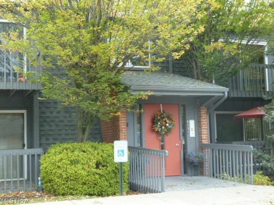 Come and join the many who prefer a maintenance free lifestyle!  This unit is one of the largest in the complex and features a large living room with gas fireplace, sliding doors onto one of two balcony/deck areas,  and a spacious dining area, efficient kitchen, and two bedrooms, each with their own private baths.  The master suite includes a master bath with double sinks and a Jacuzzi tub/shower combo, and walk-in closet.  The laundry/utility room is off the master bedroom.  The guest bedroom located on the opposite side of the unit offers double closets and it's bath includes a walk-in shower.  There is plenty of storage space, as well.  The detached one car garage is conveniently located directly across from the entrance.  The association also offers a community room.