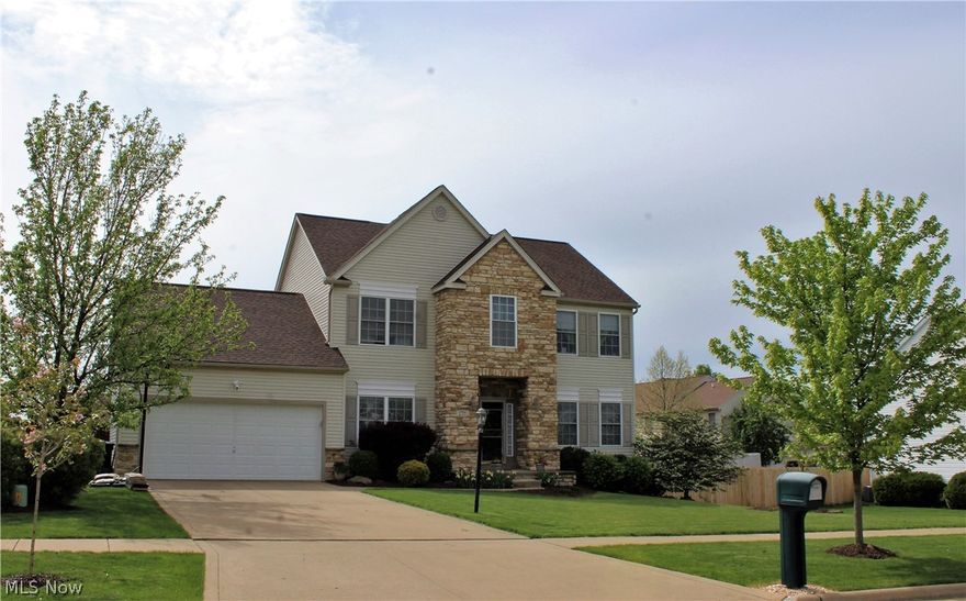 Welcome home to this well cared for colonial in The Fairways! Enter the foyer, to see an open dining area with arched pillar entry, making it perfect for entertaining, family dinners & holidays. Also, off the foyer is a space for a sitting room, office or playroom. Walk through the french doors to the Family Room, featuring a fireplace & plenty of space with the family, movie nights & game days! Step into the kitchen with granite counter tops, deep double sink, pantry & a designer nook. Gather at the large island for meals, homework & more! And there’s still room for a table. The kitchen opens to the sun room making it the perfect place to sip your morning coffee, evening beverage, curl up with a book or enjoy the sun shining in from the sliding door that leads out to the back patio. Here you will find plenty of space for outdoor cooking, dining, lounging, & room to play in the grass. Staying in? Head downstairs & find plenty of space to entertain, play pool, exercise, game, watch movi