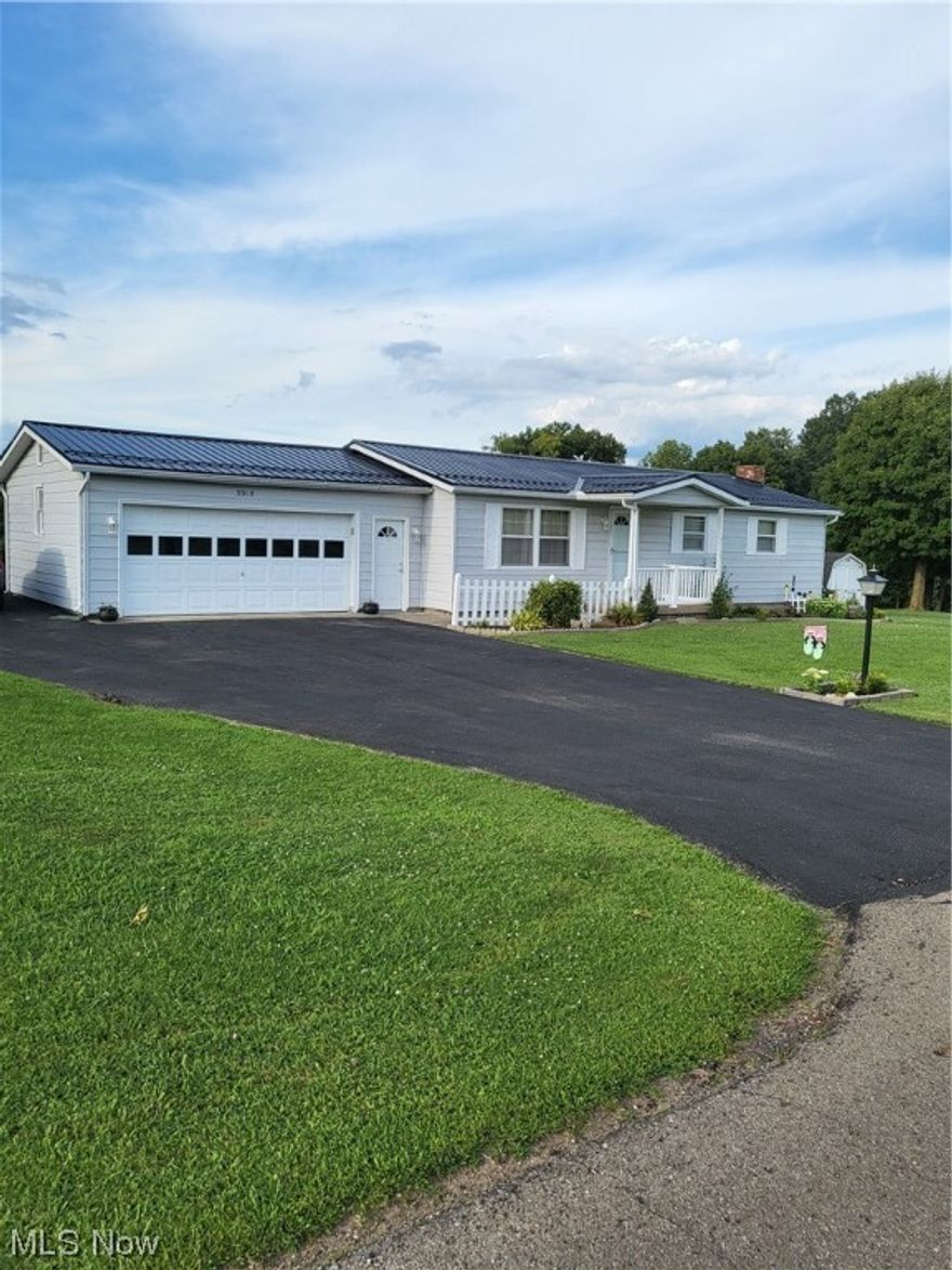 Back on the market no fault of Seller or the home! Located in Maysville Schools! On over a half acre level lot this lovely ranch style home has 3 bedrooms, beautiful wood floors in the bedrooms, kitcgen appliances stay and washer and dryer but are not guaranteed. New roof was installed in February 2023. Recent updates within the last few years include new exterior doors, shed doors and roof, patio roof, driveway sealed. Selling "As Is"