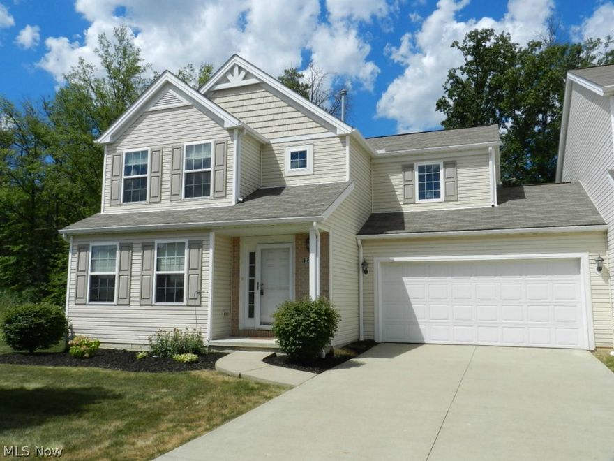 New Listing with a New Price...This 2006 built BEAUTIFUL CLUSTER home with low $97 Monthly payment that includes over 2300sq feet w/FINISHED BASEMENT, includes all appliances and custom deck! The covered Porch will lead you to the tiled foyer which opens to the oversized light filled great room that has room for everyone. The kitchen is cheerful w/large windows is open to the dinette and a flex room that can be formal dining or 1st floor office/workstation. 1st flr laundry to simplify your life! Vaulted owner's suite w/private bath and large closet.  Storage throughout with also a newly finished basement that could have an additional 2 bedrooms so 5 total possible with a full bath in basement to make a total of 3.5 baths.  No neighbors to the rear for privacy on your deck. 2 car ATTACHED garage. Make Galway Bay your new Home..