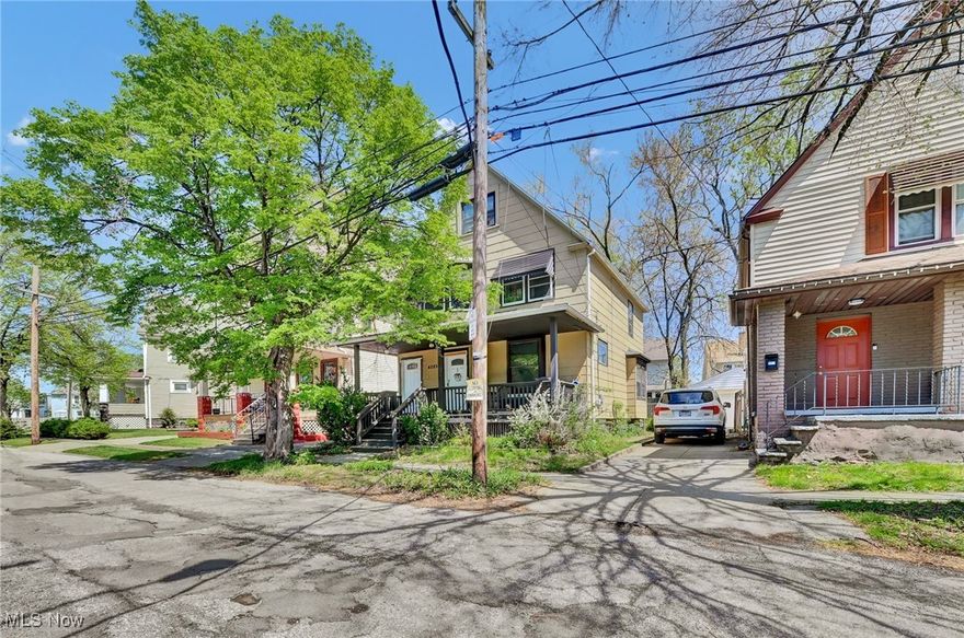 Charming double in the heart of Old Brooklyn on a quiet one way street! Great for investors and/or owner occupants! Estimated rents are $950 down and $1100-1300 up. Beautiful built ins, hardwood floors, and lots of character, combined with updated features. Down unit has a built in bookcase and updated bathroom complete with surround sound and fans. Up unit has a fully renovated/finished attic space, new flooring, and surround sound in bathroom, and both units have updated thresholds with energy efficient doors, updated electrical and plumbing in parts of the home. New roof on home in May 2024 - complete tear off, gutters 2019 (and recently cleaned) and a new hot water tank for down unit, both furnaces are 2011, makes this a solid investment where the big items are pretty much covered! Close to everything Cleveland has to offer! All the highways, minutes from the zoo and downtown!