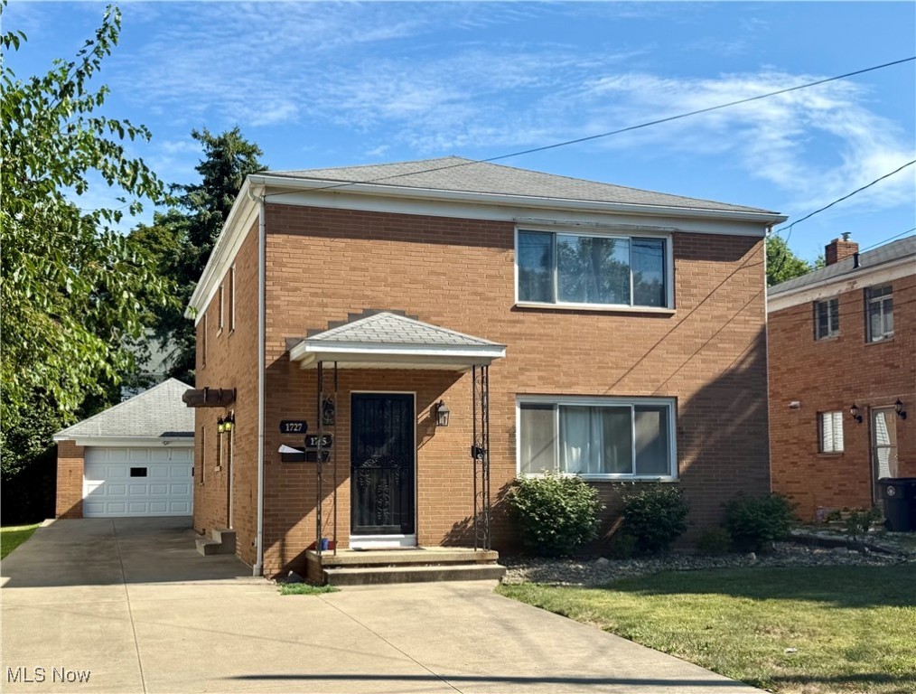 Attention house-hackers and/or investors! This fully renovated brick duplex in West Akron is truly turnkey and ready to generate immediate income. Both the first-floor and second-floor units have been beautifully updated throughout, offering modern finishes and desirable layouts that tenants love. Each unit features a spacious living room with large windows, an eat-in kitchen with brand new white cabinetry, granite countertops, and stainless steel appliances, plus three bedrooms, two full baths with tub/shower, and generous closet/storage space. Updates include new flooring, fresh neutral paint, modern light fixtures, and in-unit laundry with new washers and dryers. Both units also enjoy a detached two car garage (one per unit), additional driveway and street parking, and fully separated/locked basement areas for extra storage. Utilities are separately metered for gas, electric, and water, keeping tenant expenses clear and landlord overhead low. Owner covers lawn care, snow removal, and trash service. Located near Highland Square, Wallhaven, shopping, dining and highway access. With its strong rental appeal, modern updates, and easy-to-manage setup, this property is an excellent addition to any portfolio. Don’t miss the chance to secure a proven income-producing duplex! Schedule your showing today!
