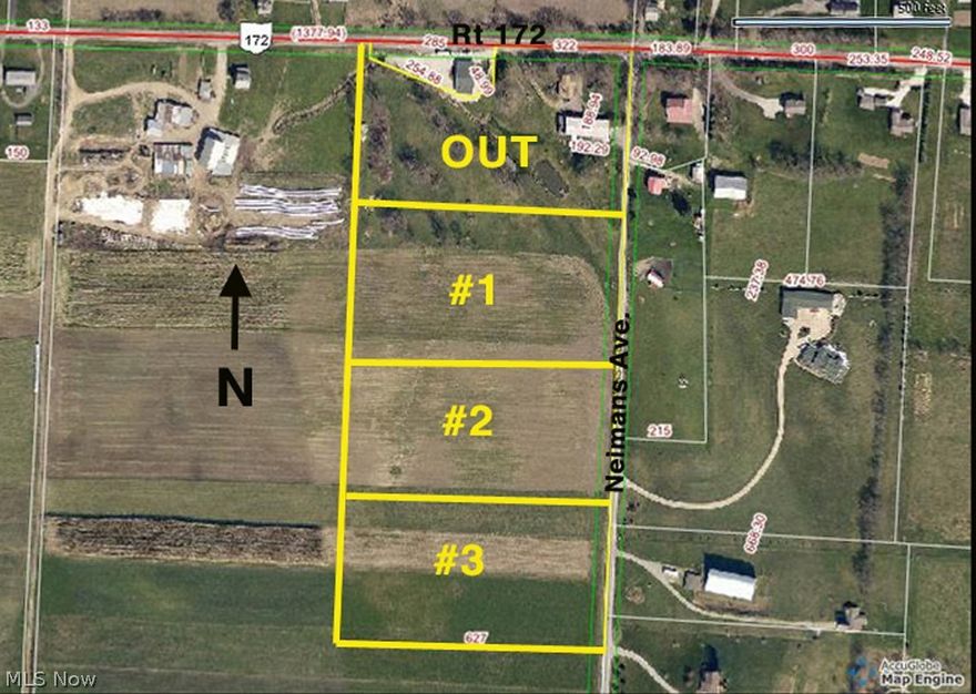 Sells at absolute auction to the highest bidders:  WEDNESDAY - MAY 21, 2014 - 5:30PM
Three 5+ Acre Building Tracts
Osnaburg Twp. - Stark Co.
East Canton, Ohio
All Mineral Rights Owned Seller 
To Transfer per Chesapeake Lease
16+ acres to be split into 3 parcels - to be offered separate and together and sells the way it brings the most. All mineral rights owned by seller to transfer per Chesapeake Lease.
TERMS ON REAL ESTATE: 20% down auction day, balance due at closing. A 10% Buyer’s premium will be added to the highest bid to establish the purchase price.  Any desired inspections must be made prior to bidding. All information contained herein was derived from sources believed to be correct.
