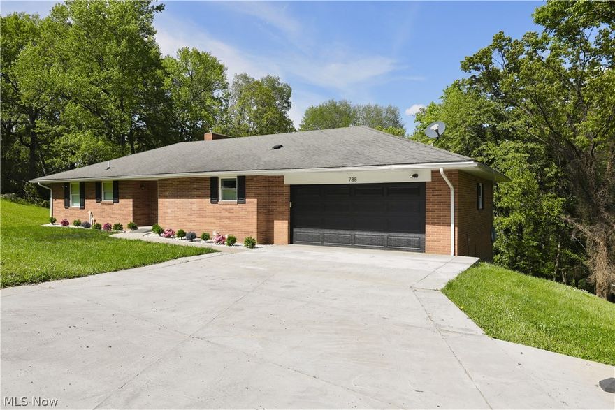 Ranch home with an open floor plan located close to the high school. The main level offers a spacious kitchen, living room with a fireplace, 2 bedrooms, laundry hookup and 1.5 baths. The walkout lower level has a finished family room, bedroom, full bath and utility/laundry room. Exterior features include a front porch, deck that overlooks your private back yard and 2 car attached garage.