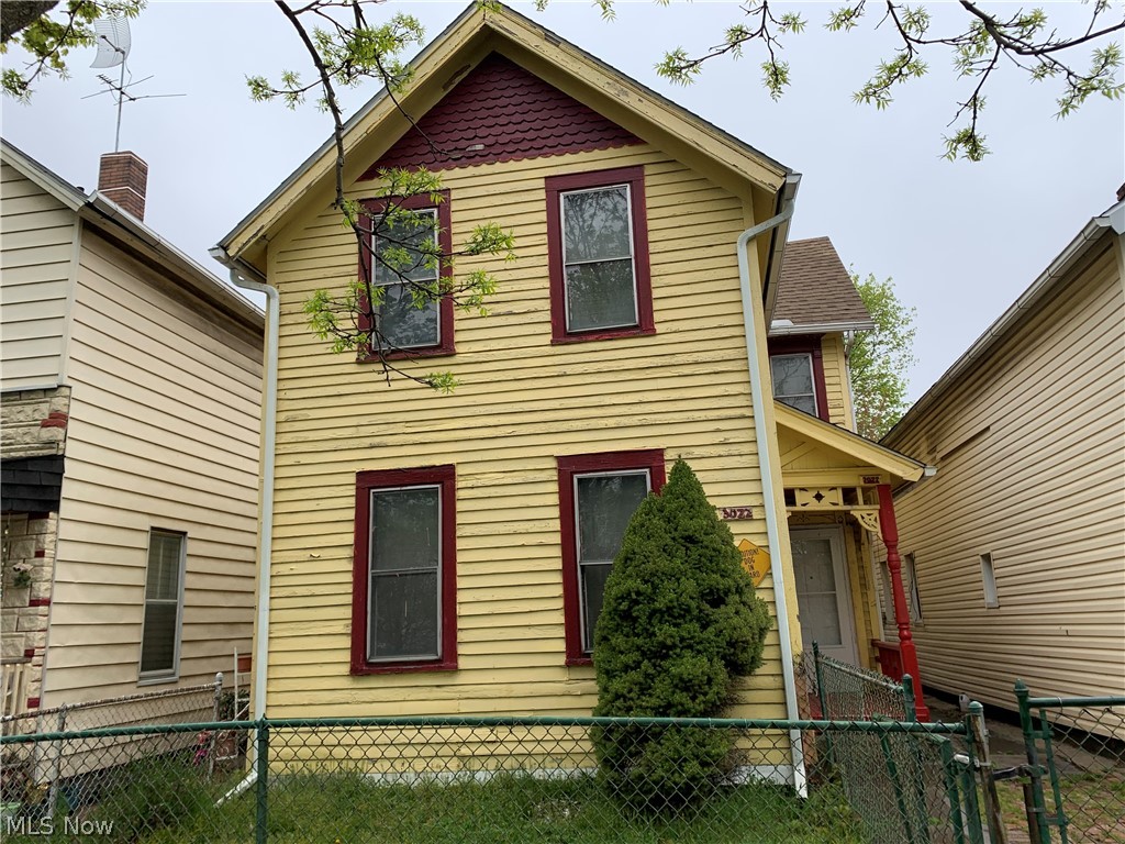 Great opportunity for the right investor to bring this home back to life in the up and coming westside of Cleveland. Only minutes from downtown Cleveland and walking distance to Tremont. Home has new water tanks & roof. Lots of development being done in the area. Being sold "As Is" sellers will not make any repairs.
