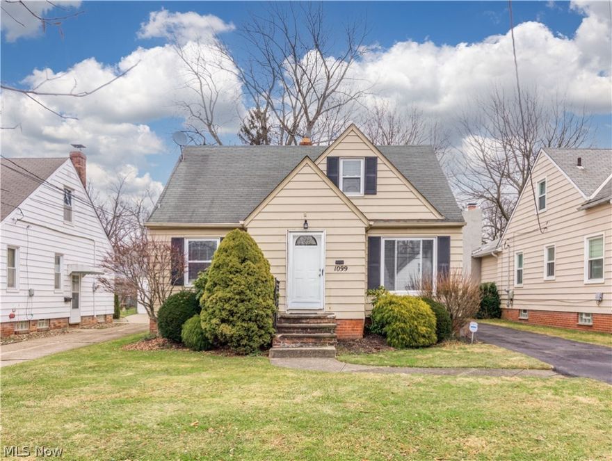Welcome home.  This spacious cape cod has been freshly painted throughout (walls, ceilings, doors and trim).  The first floor features two bedrooms, full bathroom, updated kitchen, living and family rooms.  The second floor includes two additional bedrooms, an office and second full bathroom.  You'll love the beautiful hardwood flooring, vinyl replacement windows, and additional living space on the finished lower level. All appliances stay.  Detached two car garage.