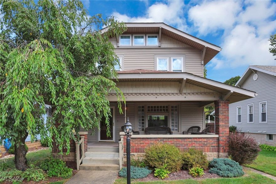 Welcome to this spacious and well-maintained 3-bedroom, 1.5-bath home featuring original hardwood floors throughout. The seller will remove existing carpet to reveal and showcase the beautiful hardwood. Recent updates include a new roof and siding (2022), offering peace of mind for years to come. The finished basement (2025) adds versatile living and entertainment space. Enjoy outdoor living with a covered front porch, back deck, above-ground pool, and pool shed—ideal for summer relaxation. Located just blocks from all the shops, restaurants, and amenities that downtown Cambridge has to offer, this home combines timeless charm, beautiful woodwork, and a prime location. A rare opportunity to own a well-cared-for home full of character and convenience! Schedule your private showing today!