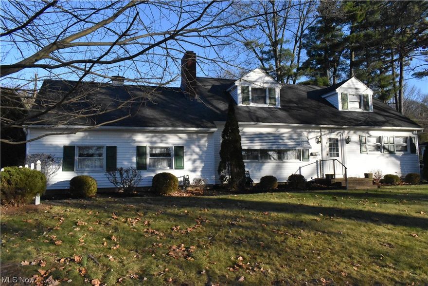 Great Location!  Nice 4 bedroom, 2 bathroom Cape Cod home located close to the Coshocton School Campus.  The home features on the main level, Eat-in kitchen with small pantry, dining room with bay window, living room with gas fireplace, 2 bedrooms, and full bathroom. Off the back of the home is an attached 3-season sun room, off the side of the home is an attached 2 car garage, there is a small patio off the 3-season room with gas grill. Out in the back yard is a storage shed and larger shed that was used as a workshop with electric and a gas heater, and window A/C Unit.  The upper level of the home features 2 bedrooms with bathroom and cedar closet.  The lower level features a family room with wood burning fireplace and a small bar on one side of the basement and on the other side is the laundry area with sink.  The home has lots closet space and storage areas and many built in-shelves.  The fireplaces have not been used for several years and should be inspected before using them.  New furnace installed in December 2023.  Call today to schedule a showing of this fine home.