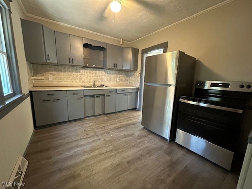 Charming remodeled home in Goodyear Heights available for rent! New flooring and fresh paint throughout!  Large entry foyer, living room with decorative fireplace and a sunroom with tons of light! Large dining room and spacious kitchen with stainless appliances.  Upstairs you'll find a full bath with 3 bedrooms.  Large shed in the back and charming front porch! Rental Qualification Checklist:
-Credit score: 600+ (If between 500 and 600, some owners may consider a tenant with an additional security deposit.)
-No recent bankruptcy.
-No eviction history & no criminal history (involving sex, drugs or violence)
-Stable employment (must provide current pay stubs)
-Monthly gross income must be at least 2.5 X Monthly Rent
-First months rent, security deposit, renters insurance, and transferred utilities required prior to move in.
-If you like the property and wish to apply it is a $50 app fee per adult occupant.