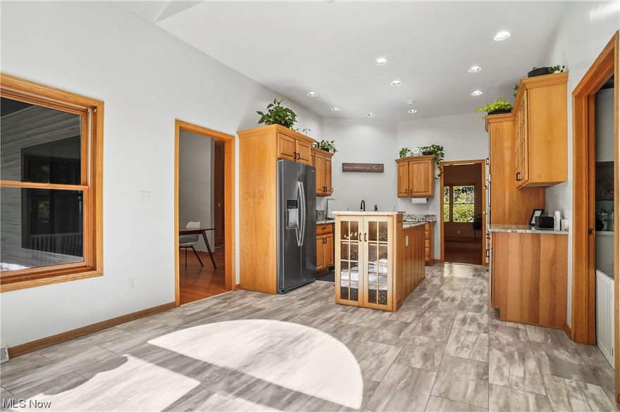 Custom built, beautiful 2 story home on 6.65 acres in a secluded country setting! Complete with an open floor plan, vaulted ceilings and beautiful wood floors. All stainless steel appliances included in this recently remodeled  eat in kitchen, that features a center island with a cooktop and plenty of cupboard space. You’ll love to entertain in the spacious living room, in front of the cozy wood burning fireplace. Also, on the first floor you will find a master bedroom with an ensuite bathroom, separate shower, garden tub, double sinks and walk in closet. On the second floor are 2 nice sized bedrooms which are connected by a recently remodeled jack and jill bathroom. There is a partially finished basement with so many possibilities to make it your own. Attached is a 3 car garage with plenty of space, and includes an entrance to the basement. A bonus 3 car detached pole barn/garage, with a loft, provides space for your workshop or to store your toys. Additionally, a whole house reverse osmosis water system and children’s playscape has been installed this summer. Major upgrades/updates to HAVC, sump pump, roof, septic, furnace, and electrical in 2020/21. Call for your private showing today.