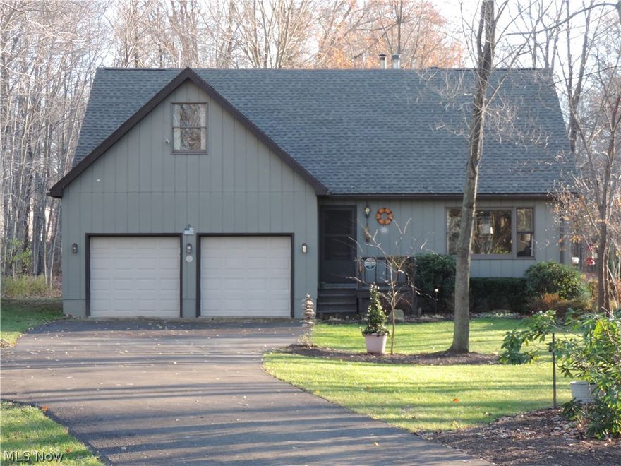 Make your move on this beautiful Cape Cod home situated on a scenic 2.5 acre partially wooded lot. This 3 bedroom 2 bath home has many updated features to offer including a new roof, new black top driveway, new furnace, new central air system, French doors newly installed in the family room, granite counter tops in the kitchen & beautifully refinished hardwood floors on the 1st level.