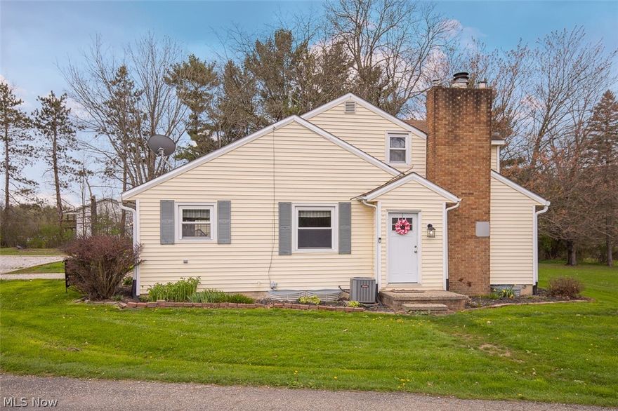 Lovely Cape Cod sitting on an impressive 1.6 acres just across from the Aurora school campus.
This home has the perfect layout for first-floor living featuring a spacious bedroom with a walk-in closet, a large refaced bath, beautiful new flooring throughout, updated kitchen with granite countertops, AND laundry! Upstairs, two bedrooms share a sitting room that works well as a bonus living space, plus a powder room added in 2018. 
The basement has been finished with two additional bedrooms and a family room.
Outside: detached 2-car garage, playhouse, storage shed, and a fully regraded 1.6-acres! The mechanicals: new furnace and AC (2024), sump pump (2024), gutters with leaf guards (2018), water heater (2019), well pump and encasement (2015).
Comes with a 1-year home warranty for peace of mind.