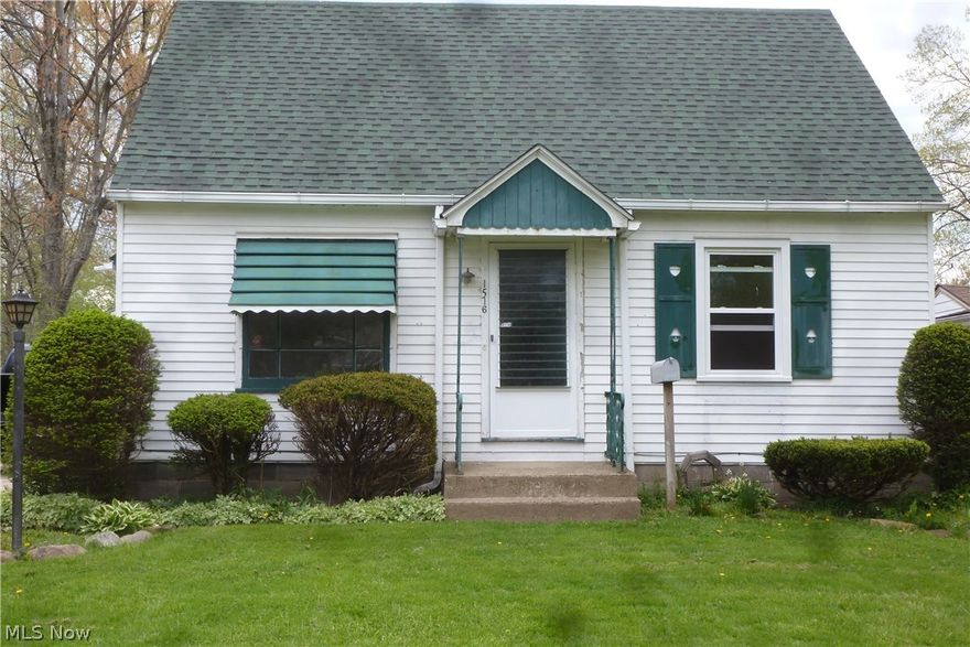 Quite area with dead end street.  Cape with new interior paint and new floor coverings on first floor.  New vinyl tilt in windows and 2 year old shingles.  Covered patio, attached shed on back of garage.  New electric panel.  Some upgrade will be necessary for FHA( paint) - Being sold As Is.  Second floor not reflected in sq. footage of auditors sq. ft.Has air conditioner but was a rental and its opertion  not guaranteed.