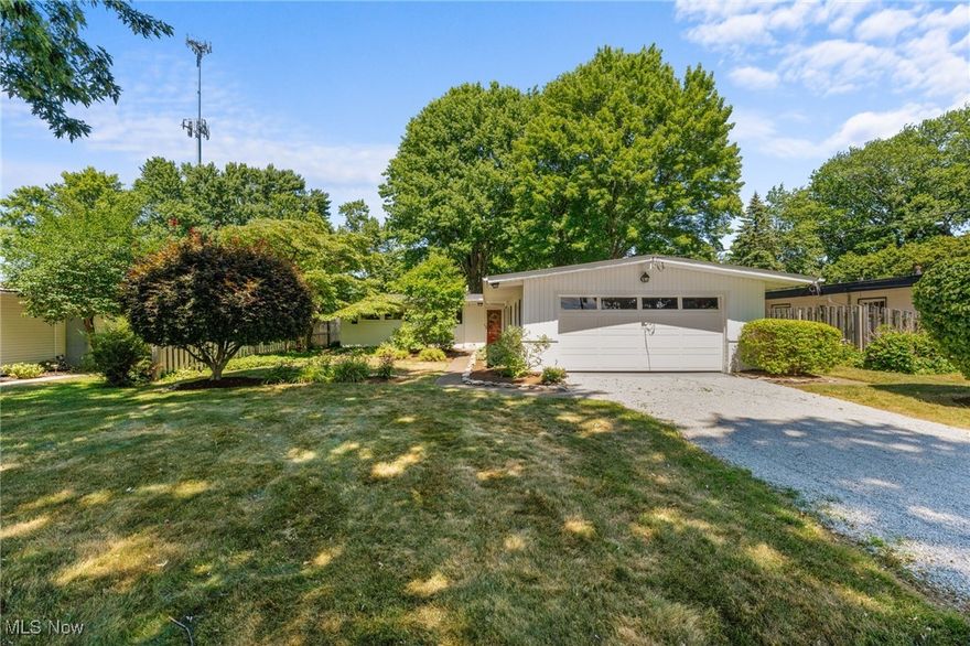 This must see ranch located near various amenities in Painesville Twp is privately tucked away on a dead end street. The impeccably kept landscaping will welcome you in. When you enter this meticulously kept ranch you will be greeted with a vast amount of closet space. As you continue through you will be delighted with three spacious bedrooms as well as a full bathroom.  The half bathroom and laundry room are conveniently tucked right off the spacious dining room that flows right into the kitchen that is equipped with a breakfast bar. Expect to be stunned by the beautiful park like view as you look out of the spacious living room windows. Act quickly for an opportunity to purchase this well loved home before it's too late.