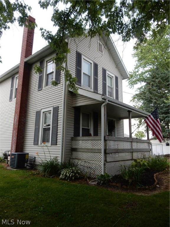 Beautifully updated 2 story historic Dalton home, situated on a manicured .5 acre lot. This home has been well cared for and wonderfully maintained. There is quite a list of updates. Outside, the vinyl siding and new gutter systems were installed (2016), the privacy fence is brand new, installed (6/16/18). The welcoming over-sized deck is a great place to entertain and enjoy family get to-gethers. It is big enough for a crowd at (19x14). There is a small chain link fenced area behind the garage which is a perfect place for pet's potty time as well as a brand new solid white vinyl fence which sits on the property line and offers privacy from the neighbors. Inside, you will fall in love with the spacious kitchen which boasts custom made, solid wood cabinets. The kitchen was completely remodeled in (2016) with the entire space being gutted and updated from the studs out. This kitchen offers ample counter space, vinyl flooring and is big enough to accommodate a table and chairs. Also updat