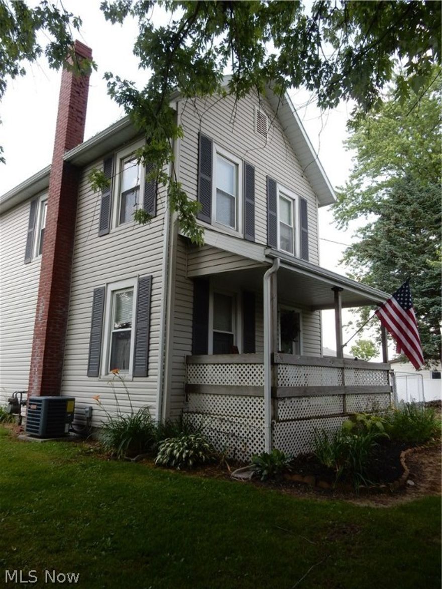 Beautifully updated 2 story historic Dalton home, situated on a manicured .5 acre lot. This home has been well cared for and wonderfully maintained. There is quite a list of updates. Outside, the vinyl siding and new gutter systems were installed (2016), the privacy fence is brand new, installed (6/16/18). The welcoming over-sized deck is a great place to entertain and enjoy family get to-gethers. It is big enough for a crowd at (19x14). There is a small chain link fenced area behind the garage which is a perfect place for pet's potty time as well as a brand new solid white vinyl fence which sits on the property line and offers privacy from the neighbors. Inside, you will fall in love with the spacious kitchen which boasts custom made, solid wood cabinets. The kitchen was completely remodeled in (2016) with the entire space being gutted and updated from the studs out. This kitchen offers ample counter space, vinyl flooring and is big enough to accommodate a table and chairs. Also updat