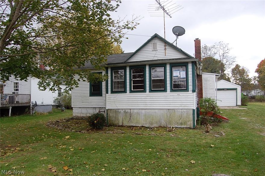 RANCH ALUMINUM/VINYL 1 STORY WITH 624 SQ FT GROUND FLOOR LIVING AREA AND 1079 TOTAL SQ FT LIVING AREA, BUILT ABOUT 1936. IT HAS 5 TOTAL ROOMS WITH 2 BEDROOMS, 1 FULL BATHROOM, A FULL BASEMENT, GAS HEATING Property sold AS IS. Equal housing opportunity. FHA insurable w/escrow per HUD Appraisal.