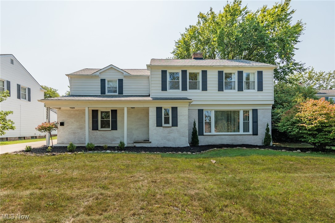 Welcome to this 4-bedroom, 2.5-bath Colonial home that blends classic architecture with modern luxury! From the moment you step inside, you'll notice the meticulous attention to detail, featuring newly refinished hardwood floors, fresh paint, and upgraded fixtures throughout. The living room offers ample space for gatherings, with large windows to allow for natural light to shine in. The open-concept kitchen is boasting white shaker cabinets, granite countertops, stainless steel appliances, and a breakfast bar. Upstairs, the master suite includes an en-suite bathroom. The additional bedrooms are generously sized with plenty of natural light. All bathrooms have been updated with contemporary tile, fixtures, and vanities. The basement includes additional space that would be perfect for a rec room, or an entertainment area. Outside, the home offers a large backyard perfect for outdoor entertainment. This home has everything to offer and is ready for you to move in today!