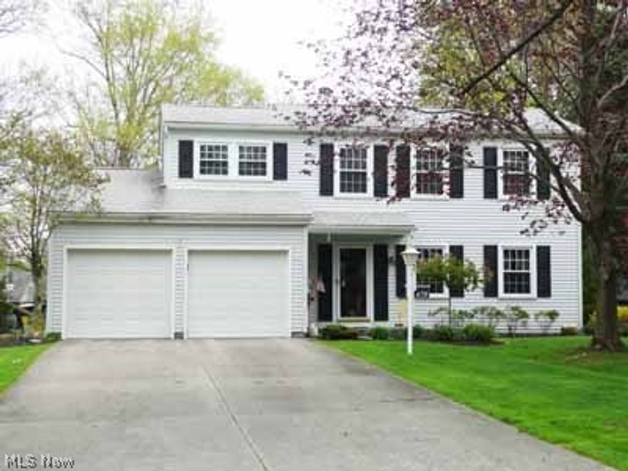 Austintown Twp/Schools. WOW! HERE'S A WELL MAINTAINED 2024 SQFT 4 BRM, 2 STORY/VINYL THAT'S IN MOVE IN CONDITION! UPDATES: extra large kitchen w/plenty of cabs/pullouts, appls, newer floor; baths, roof, siding, pull down attic, gutters/downspouts; HVAC, water heater; vinyl windows throughout all w/neutral plantation blinds; ceilings fans, newer painted neutral decor, oak hardwoods, interior/exterior doors, garage doors; attached 3 Season Room complete w/outside access & a skylight; mature landscaping; partially finished bsmt w/vented glass blocks; formal DRM w/bay window w/wood plant shelf; FMR w/French doors open to Brick 3 Season Room; large storage shed w/power, garage w/inside water, drain & electric; 2 outdoor water stations. 1st floor bath w/capability to add walk in shower &/or 1st floor laundry. MBR and #2 BRM have a full wall closets. Step down FMR w/potential to add a FP/ &/or closet. HOME WARRANTY, COMPLETE APPLIANCE PACKAGE & ALSO INCLUDES: Aprilaire Humidifier, digital the