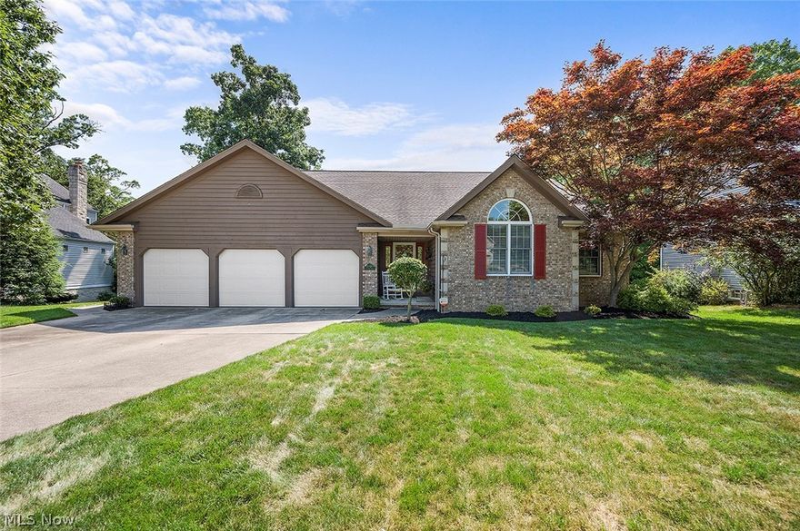 Welcome to this well-cared for and well-loved, contemporary style home! Where to begin? This home offers so much for it's new owners. 3-car garage allows for extra space and room to spread out, as well as extra storage located just a short climb up the pull-down ladder. Walk into the front door and enjoy an open and airy feeling with high ceilings and open living area. Don't miss the fire place for those warm cozy evenings. The kitchen has ample storage and counter top space, with room for a dining table as well. All appliances are staying with the home! Don't forget the deck space that was recently painted, where you'll enjoy the lush woods right in your own backyard. Upstairs is an incredibly versatile loft area perfect for office, studio, sitting area, and more! This home also has a highly desireable first floor master with attached full bathroom! Check out the basment that is ready for your vision. Plenty of room to make a space for entertainment, work out room, man-cave, and so mu