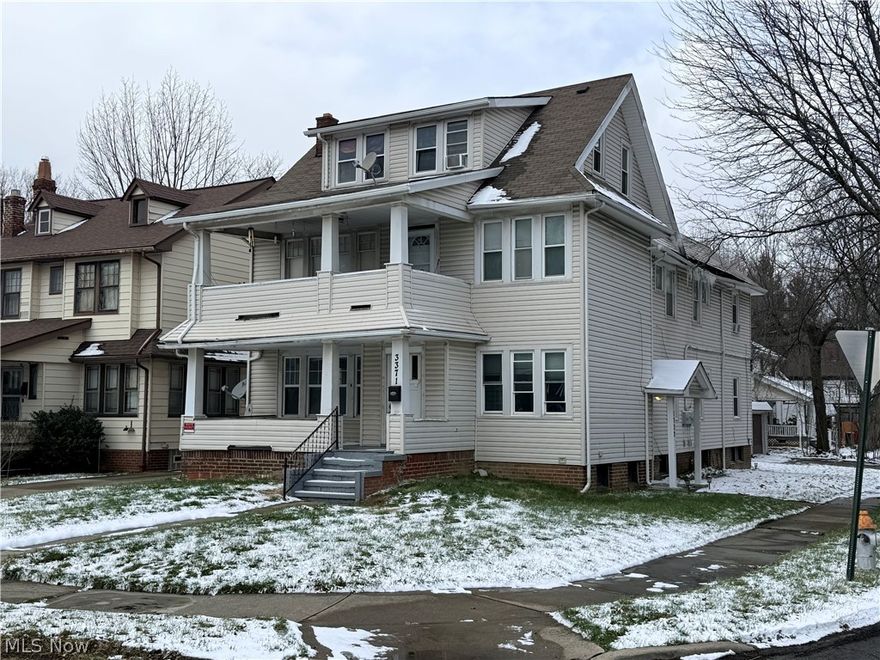Triplex investment opportunity in the heart of Cleveland Heights! Located at 3371 Beechwood Avenue, this recently renovated multi-family property offers immediate income with additional upside for savvy investors.

Currently 2/3 occupied with long-term tenants, the property provides stable cash flow from day one, with the opportunity to increase returns. The fully renovated first-floor unit is vacant and actively marketed at $1,400/month, positioning the asset to generate over $3,000/month once fully leased.

This opportunity is projected at an attractive **~7.6% pro forma cap rate** at a $270K purchase price, offering a compelling blend of in-place income and lease-up potential.

Extensive recent updates reduce maintenance concerns and enhance tenant appeal, including freshly painted interiors, new carpeting, updated kitchen countertops, a newer section of the roof, brand-new HVAC systems, and updated plumbing throughout.

Cleveland Heights is a proven rental market known for strong tenant demand, historic charm, and proximity to major employers, universities, and healthcare institutions. Its walkable neighborhoods and enduring appeal continue to support stable occupancy and long-term appreciation, making it one of Greater Cleveland’s most reliable submarkets for multi-family investment.

Whether expanding a portfolio or entering the market, this property offers the ideal mix of cash flow, value-add potential, and long-term growth.

Don’t miss the opportunity to secure a high-performing asset in one of Northeast Ohio’s most established investment corridors.