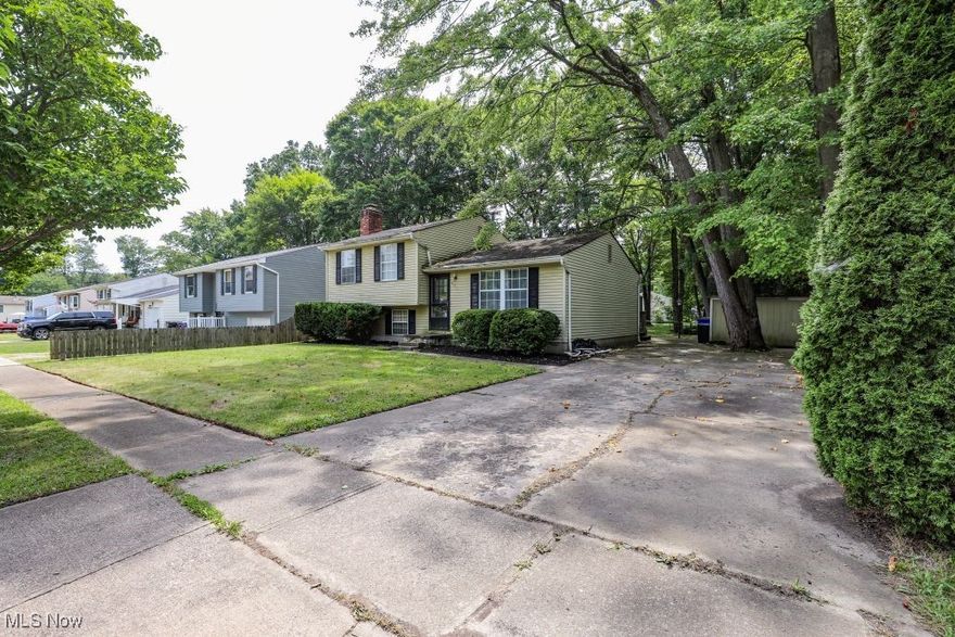 This cute home located at 675 Midway Drive in Ravenna features 1,286 sq. ft. Of living area with 3 nice sized bedrooms, 1 full bathroom, living room, an eat-in kitchen with access to the deck and back yard, and a spacious family room with wood burning fireplace in the lower level. Additionally, there is a utility room in the lower level that walks out to the back yard, ample storage under the home, a garden shed, deck, and a nice backyard. This home could use some TLC, but has great bones! At this price you can make this home the way you want it. Schedule your showing today!
