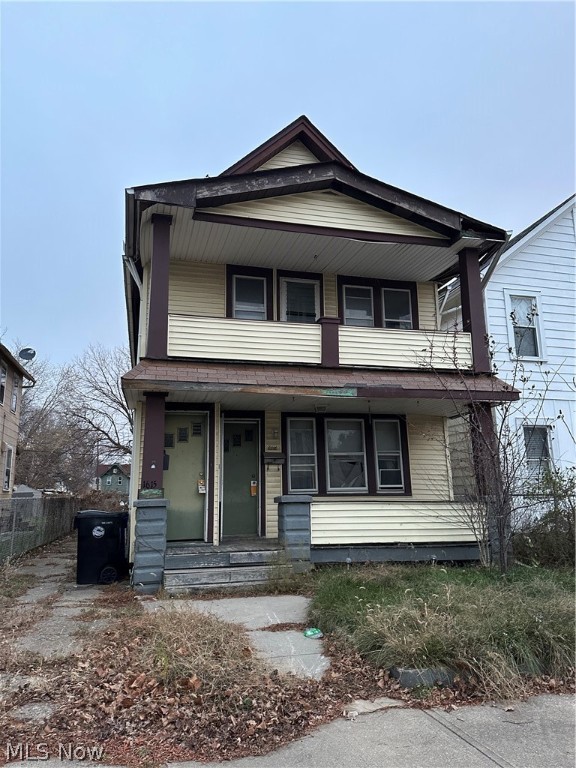 Attention Investors! Amazing rehab opportunity! This duplex is located near Asiatown in the Goodrich-Kirtland Park neighborhood. This property has great potential to be a cash cow - needs full rehab. Super low taxes! Location is fantastic -- high-end event center The Madison is at the corner, Ohio Technical College down the street, CSU and downtown CLE just a quick bike ride, not to mention Cleveland Clinic and University Hospitals located less than 10 minute drive as well.
