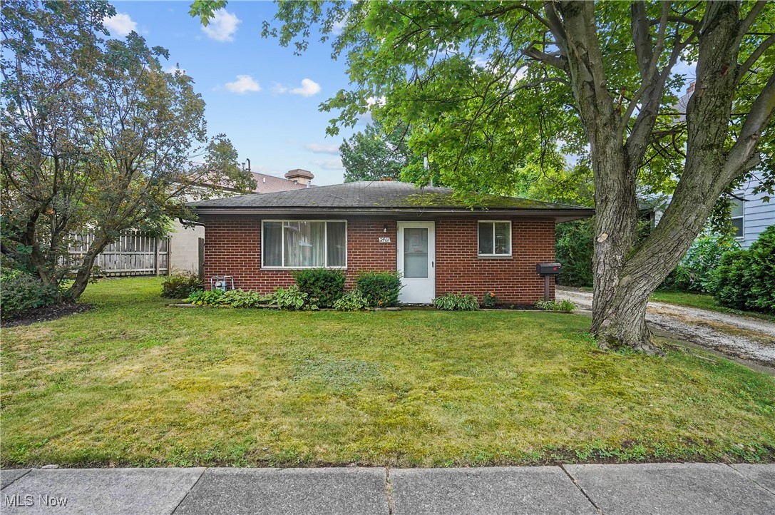 Solid All-Brick Ranch in the heart of Cuyahoga Falls! Why rent when you can own your own home?! Convenient first-floor living in this 2-bedroom beauty. Peaceful and private backyard with mature trees, and a great location, close to restaurants and shopping. Recent updates include a new furnace and a new hot water tank. Appliances included. Call today!