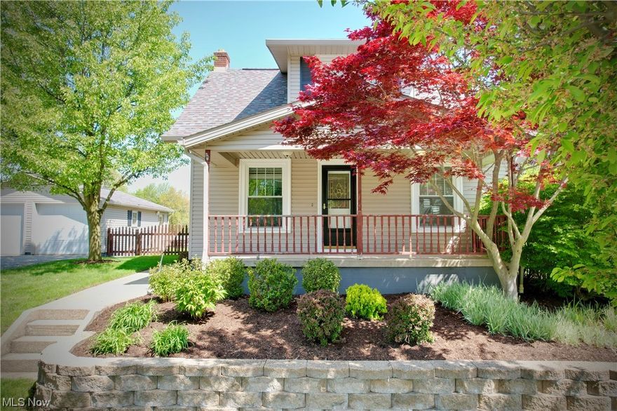 Charming bungalow style house with ample living space in a desirable location! This lovely home sits on a quarter-acre lot with a fully fenced back yard, providing plenty of privacy and space for outdoor activities. The 2-car detached garage provides convenient and secure parking, as well as additional storage space.

The house features 2 full bathrooms, one on each level, and 3 cozy bedrooms all located on the second floor. The finished basement adds another 600 square feet of living space, including a second full bathroom, perfect for a home office, playroom, or additional living quarters.

Several updates have been completed within the last couple of years, including a new garage roof in 2022, new storm doors in 2021, a water heater in 2020, and a dishwasher in 2020, among others. The home is also equipped with central air and forced air heat fueled by natural gas, as well as a wood-burning stove for additional warmth and ambiance.

Don't miss this opportunity to own a beautif