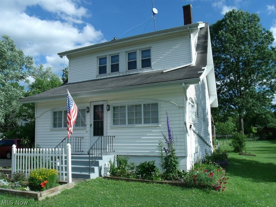 Solid Home, 3 bedrooms, 1.5 bath - Living room has brick fireplace and built in shelves, Formal dining room is large and China cabinet will stay, Beautiful wood work throughout, new windows, newer carpeting with hardwood underneath... Front room can be a playroom or office- Several finished rooms in the basement if additional space is needed and the back yard is a GARDENER'S DREAM, complete with greenhouse, shed and garden hut!. Large garage with an 8 car driveway, turn-around and extra parking pad....6 parcels in all.....Easy access to 80 and 11 - call today to schedule an appointment!