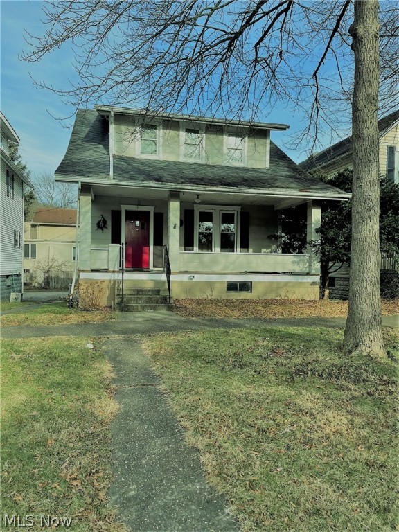This home is move-in ready! Home was completely redone in 2012 including new windows, electric, plumbing, HVAC, IKEA Kitchen, 2 remodeled bathrooms and so much more. Home offers lots of character from yesteryear with wood floors, trim and original banister but modern, tasteful updates. First floor offers living room open to dining room, kitchen offers an abundance of cabinet space and leads to mudroom/laundry room which exits to back deck or to a first floor full bath. Upstairs offers a full bath with tile tub surround, an IKEA vanity and shelving units for extra storage. Main bedroom and 2nd bedroom offers IKEA closet systems with 3rd bedroom offering a small walk-in closet. Full basement offers an additional room under from porch for storage area and entrance to your single car garage. Front porch offers new porch floor and a perfect place to relax. Lots of charm in this home located just minutes from all downtown amenities!