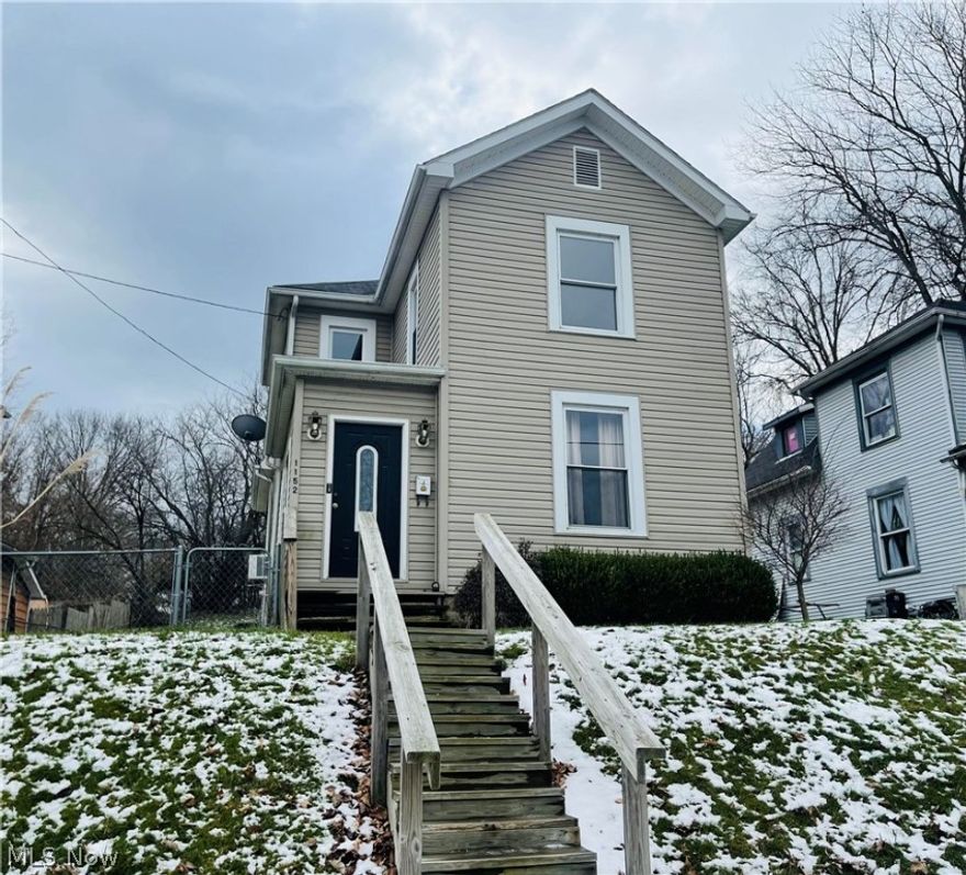 Start the New Year in a New house. This 3 bedroom, 1 bath home is just waiting on its new owner. New siding in 2022, and new paint throughout the house. Furnace is also brand new with many updates. Call today to schedule your private showing!