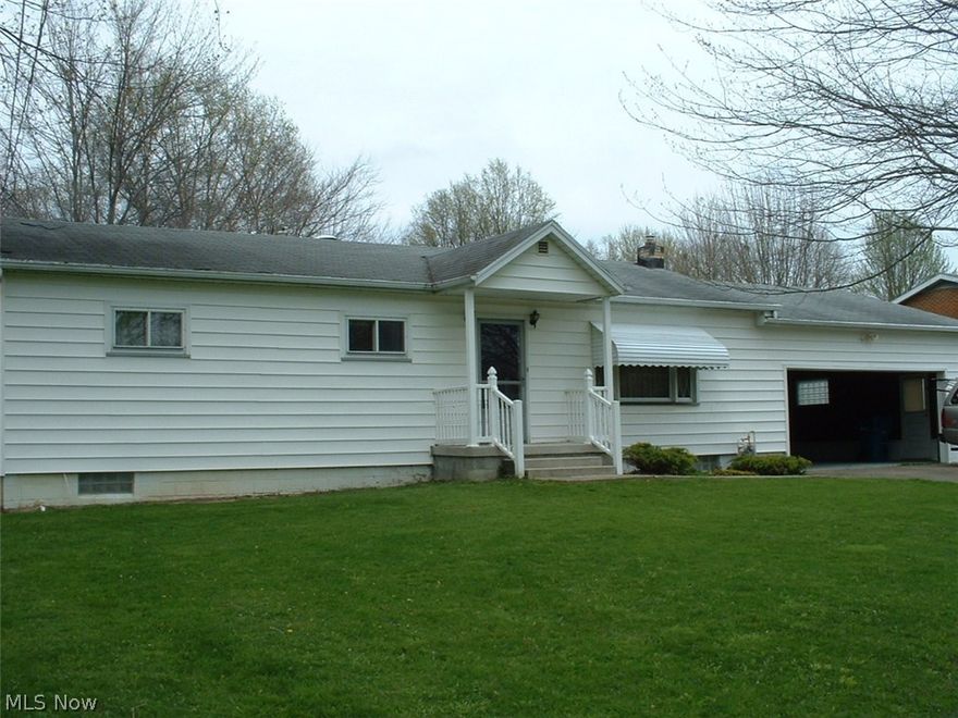 Come see this well kept 3 bedroom, 1.5 bath ranch on a quiet no outlet street. Large eat-in kitchen, enclosed rear porch, two car garage with electric opener, full waterproofed basement with sump pump and warranty, large 1.17 acre yard with storage shed and attached covered patio for your back yard picnic. Call for your private showing today.