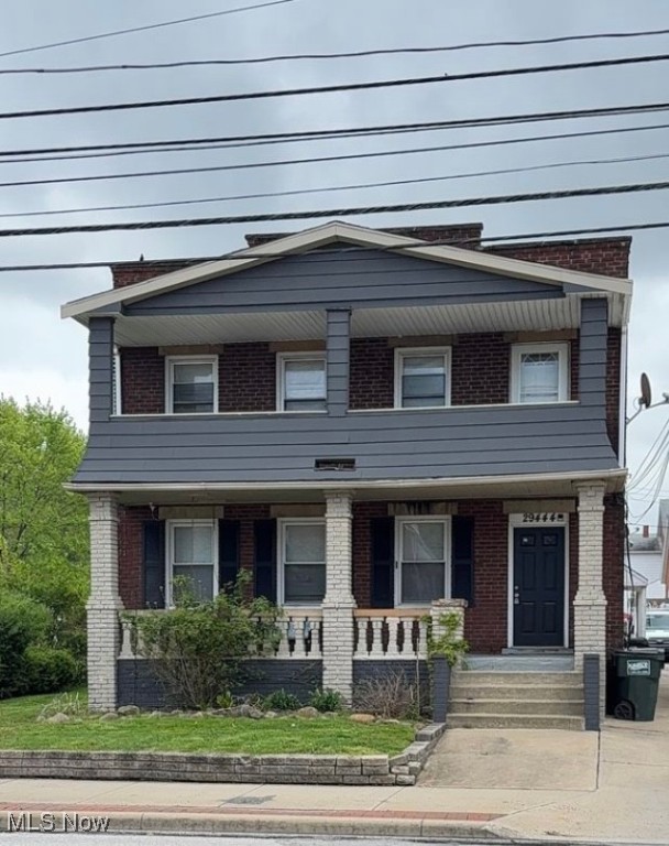 Nicely updated 2 bedroom 1 bath first floor unit with shared common area in basement with laundry. Private front porch for summer night sits. Tenant pays gas and cable/internet that will be set up in their name; following remain in the owners name but tenant will pay $100 a month fee towards electric/water/sewer/trash.