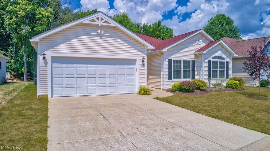 Come see this beautiful newer ranch in Tallmadge. Featuring a grand foyer opening up to an open floor plan with living, dinning and kitchen area. Enjoy your morning in the attached Florida room or even on the back patio. This 3 bedroom 2 bath is spacious and accommodating for all of your needs. All of the doors are wheelchair friendly!  This one won't last long, call for a showing today!