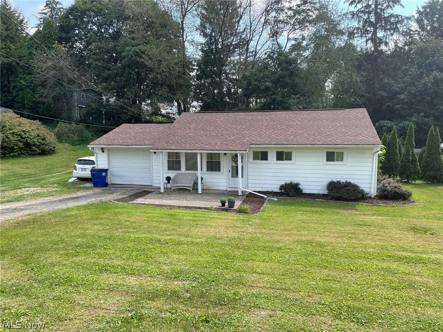 This cozy three bedroom one bathroom ranch is located in a nice quiet neighborhood but is close to local shops and restaurants. It features a one car garage and a nice patio to grill and picnic, as well as, a firepit for those chilly nights. Located off of upper St Clair Ave it is in the East Liverpool School District although near the Beaver Local School District line/bus stop for those who choose to open enroll. This home features a newer roof and newer heat pump. Out of the kitchen is a brick patio and a nice tree lined yard. This home offers plenty of opportunities. Call and schedule your private showing today.