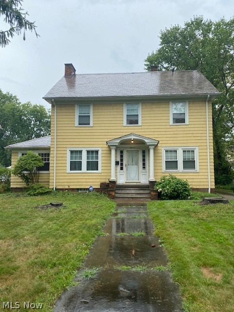This home's main floor has an oversized living room, beautiful fireplace, sunroom, formal dining room or den, half bath, kitchen with a quaint eat-in area. On the second floor you will find 3 large bedrooms and a full bath as you venture up to the third floor you will find 2 more bedrooms and another full bath. Outside you will find a 2-car detached garage. Most windows are newer (less than 3 years old). This home has much potential! Call for a private tour.