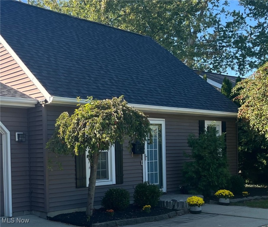Fully renovated Cape Cod in sought after Avon Lake nearby highly rated schools! Built in 1989 and offering 1,100 sq. ft. of living space, this home is turn-key ready. The flexible floor plan includes a first-floor bedroom and full bathroom, plus two additional bedrooms and another full bathroom upstairs, ideal for family living or guest accommodations. Major upgrades ensure peace of mind, including a new roof in 2025. Inside, nearly everything was updated in 2023: fresh neutral paint with crisp white trim, luxury vinyl plank flooring throughout, stylish white kitchen and bathroom cabinets topped with granite countertops and a new HVAC system. Step outside to your backyard oasis featuring a large stamped concrete patio, brand-new landscaping, and a convenient storage shed—perfect for relaxing or entertaining. Thoughtfully updated inside and out, this home is truly move-in ready with schools, parks, shopping, local restaurants and Lake Erie sunsets only a short walk away!