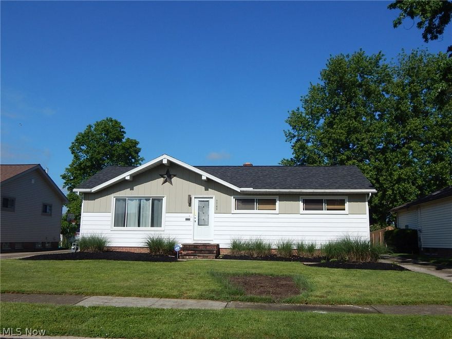 Tastefully Remodeled Contemporary Style 3 Bedroom, 1.5 Bath Ranch I Warm & Inviting. Has Freshly Painted Interior, Custom Gourmet Kitchen With Unique Pot Filler Faucet Over Stove, Quality Upgrades Of Granite, Dark Solid Maple Soft Close Cabinetry, Recessed Lighting, See Thru Breakfast Bar. Stainless Appliances, Solid Bamboo Floor, Large Eating Area Flanked With French Doors To Heated Sunroom/Family Room. Updated Carpeting In Vaulted, Beamed Ceilings In Living Room, Recessed Lights & Sound Surround Speakers Remain. Updated Baths & Custom Tile In Tub Area. Both Have Vessel Sinks. Half Bath Is Off Master Bedroom. Gleaming Hardwood Floors In 3 Bedrooms. Quality Features Include Andersen Windows, Glass Block, Roof, Electric Panel Box, GFI's, Plumbing, Furnace, A/c 2014, Hot Water Tank 2017, New Exterior Doors, Rebuilt Sunroom, Whole House Insulation, Exterior French Doors With Built In Blinds Lead To Stamped Concrete Patio, Exterior Landscaping. Refreshed Basement Ready To Finish. Washer/Dr