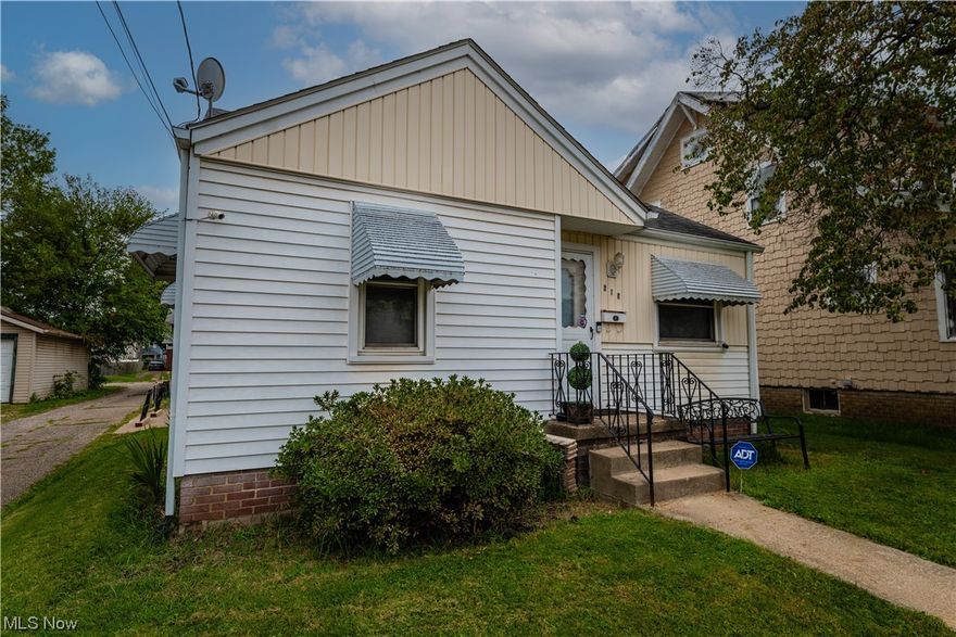 Super clean 2 bedroom ranch home with fenced in back yard, new garage door, brand new dishwasher, kitchen faucet and shower head are newer. Furnace and A/C just checked/serviced 8/23. Finished 9x14 room in basement could be 3rd bedroom, rec room or office. Exclude bidet, garage cameras. Security System can stay.