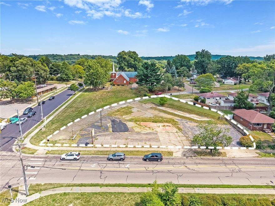 Prime 0.75-acre development site available at the signalized corner of Brittain Road and Eastwood Avenue in Akron, Ohio. Featuring approximately 200 feet of prominent frontage along Brittain Road, this property offers unmatched visibility and accessibility in a high-traffic retail corridor.

The site is zoned for commercial development and is ideally suited for retail, QSR, or service-oriented users seeking a strategic location just 2.8 miles from the University of Akron, which serves over 15,000 students.? Surrounded by dense residential neighborhoods and established retail, the location benefits from consistent traffic and strong demographics.

With flexible sale or ground lease options, this property represents a rare opportunity for tenants, developers, or investors to secure a high-exposure corner in a growing submarket.

Key Highlights
0.75 Acres available – for Sale or Ground Lease
Signalized hard corner at Brittain Rd. & Eastwood Ave.
±200 feet of frontage on Brittain Road
High visibility retail corridor with 13,138+ VPD
Zoned Commercial Development
2.8 miles from University of Akron (15,000+ students)

Strong surrounding demographics:
1 Mile Population: 10,362
3 Mile Population: 87,909
5 Mile Population: 208,890
Avg. Household Income: $65K – $73K