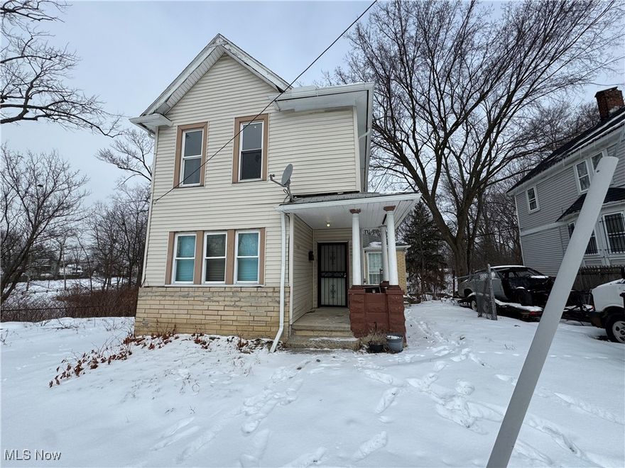 Don’t miss the opportunity to own this 3-bedroom, 1-bath home in one of Cleveland’s prime neighborhoods. With great bones and endless potential, this property is primed for a transformation. Perfect for those looking to add value and make their mark! Home is being sold as-is.